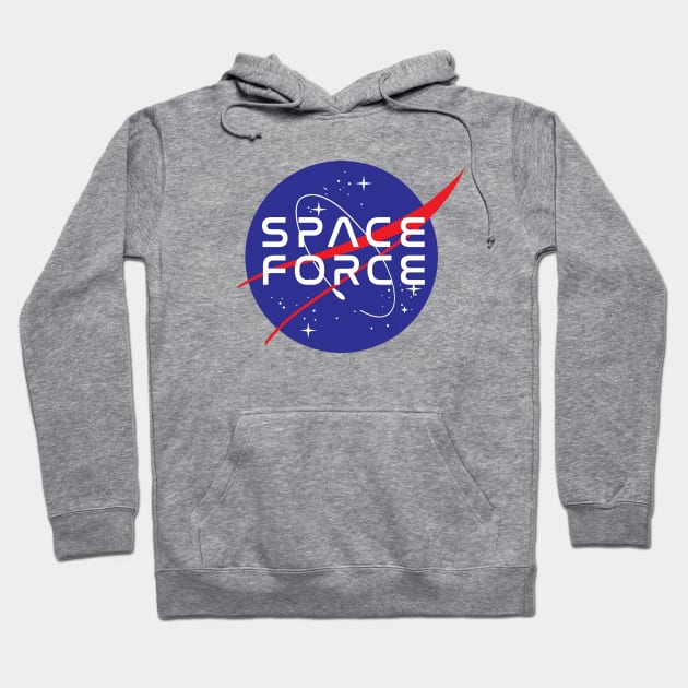 SPACE FORCE NASA logo Hoodie by PaletteDesigns